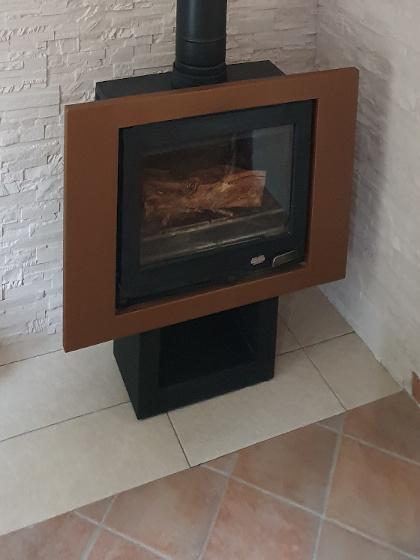 ​Rénovation autour d'un Poêle à bois&nbsp;